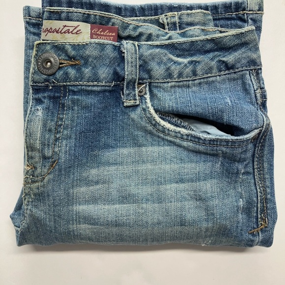 Aeropostale Chelsea Boot Cut Women’s Jeans, Size 9/10 Regular, Washed/Faded - Picture 4 of 10